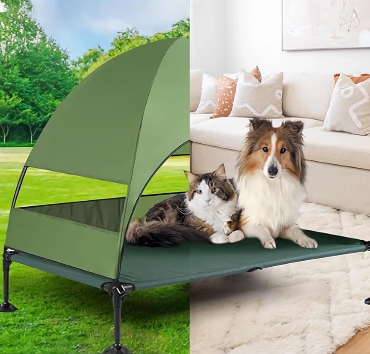 Cama para mascotas de camping