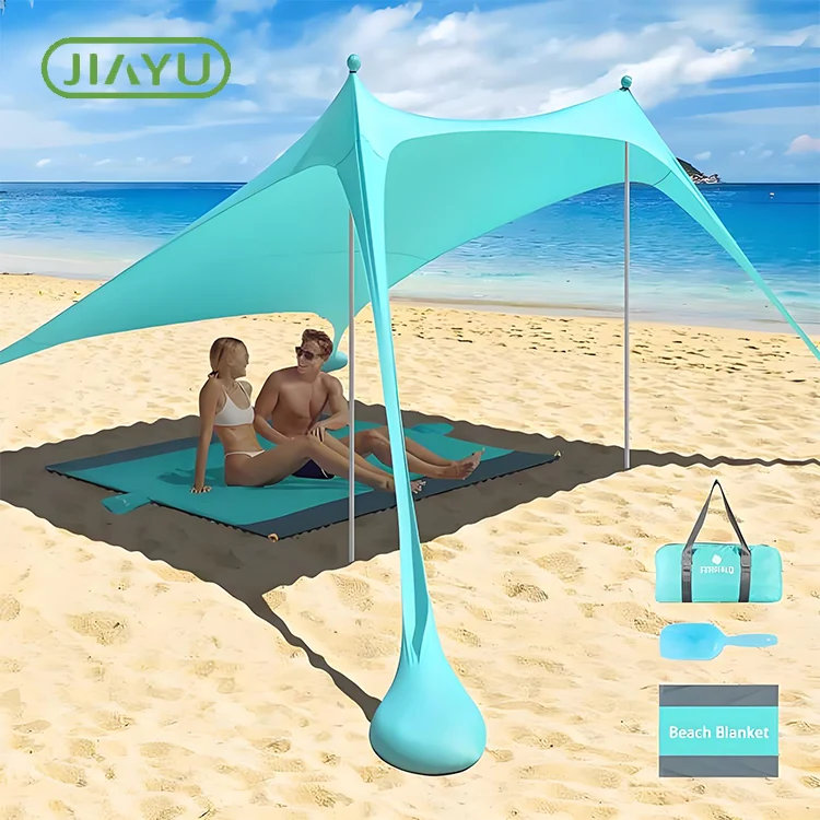 Carpa de praia lixeira