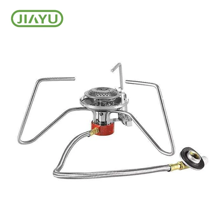 Estufa de gas de acampada inoxidable portátil